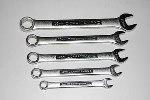 CRAFTSMAN 5-PC 12-PT METRIC COMBINATION WRENCH SET - Picture 1 of 1