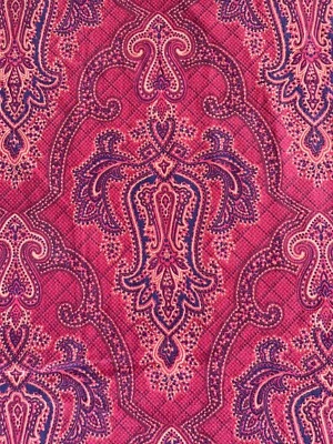 Tela Carl Creek Raymond Waites Carlomagno POR Borgoña Tapicería Decoración del Hogar Foto 1 de 4