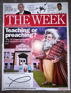 The Week Political Magazine July 12, 2024 Teaching Or Preaching - Picture 1 of 2