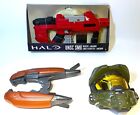 Boomco Halo UNSC SMG Blaster, Master Chief Mask and Covenant Plasma Rifle