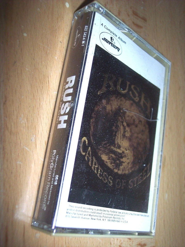 1975 Rush Caress Of Steel Cassette - Image 1 of 1