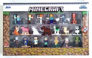 Minecraft Nano Metalfigs 20-pak Figurki Zestaw kolekcjonerski Figurka kolekcjonerska Figurki Zestaw - Zdjęcie 1 z 2