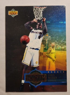 1993-94 Upper Deck Basketball Chris Webber #H28 - Image 1 of 2