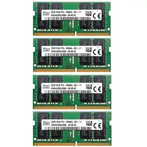 Hynix 128GB 4X32GB DDR4 3200MHz PC4-25600 Laptop SODIMM Memory Ram HMAA4GS6AJR8N - Picture 1 of 6