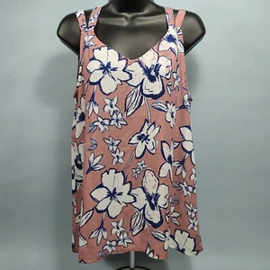 Pink Lily Boutique Floral Camisole Tank Top Women's Size Medium - Picture 1 of 7