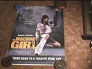 MACHINE GIRL ADVANCE ROLLED SS 27X40 POSTER FILM ORIGINALE TOKYO SHOCK STILE RARO - Foto 1 di 1
