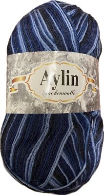 1 Kg Sockenwolle Garnpakete WolleWollpaket Paket 4fach - Bild 1 von 2