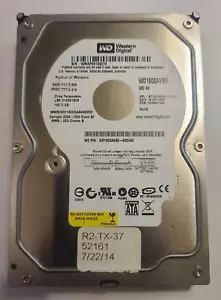 Western Digital/160Gb/7200U/min/3,5"Sata/SN:WMAP98159073/Desktop/Festplatte - Bild 1 von 5