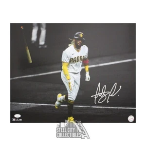 Fernando Tatis Jr Autographed San Diego 16x20 Baseball Photo - JSA (Bat Flip) - Picture 1 of 1
