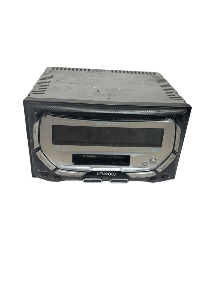 Kenwood DPX-mp4070 Dpx Mp4070 Double Din Car CD Cassette Radio Receiver - Image 1 of 4