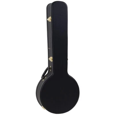 Guardian CG-016-J Flat Top Hardshell Banjo Case, Black - Image 1 of 2