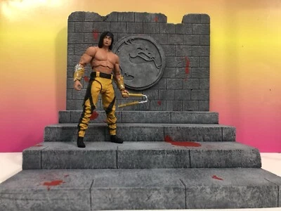 1:12 Scale Bloody Mortal Kombat Riser Detolf Diorama Action Figure Photography - Image 1 of 4
