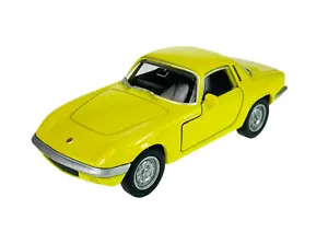 WELLY OLD TIMER 1965 LOTUS ELAN YELLOW 1:34 DIE CAST METAL MODEL NEW IN BOX - Picture 1 of 6