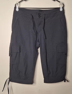 Kathmandu Hiking Long Shorts Women's Size 10 Black Everyday Camping Active - Picture 1 of 9