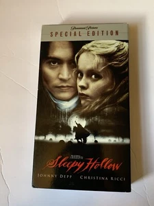 Sleepy Hollow VHS Tape Special Edition Johnny Depp Christina Ricci Tim Burton - Picture 1 of 3