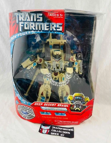 Transformers 2007 Movie Leader Class Deep Desert Brawl MISB Sealed Cover