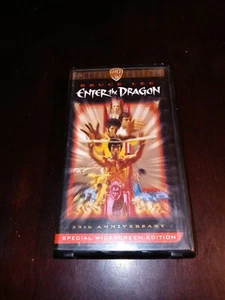 Bruce Lee ENTER THE DRAGON 25TH Anniversary Special WideScreen Edition VHS 8a - Picture 1 of 4