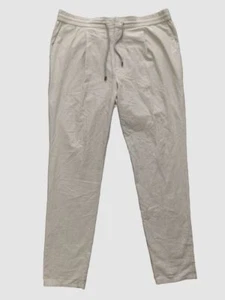 $1995 Brunello Cucinelli Men's White Stripe Pants Big & Tall IT 58/ US 42.5 - Picture 1 of 4
