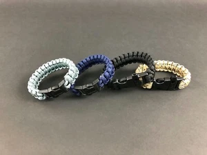 6 pulseras de supervivencia Paracord, pulsera de 7 hebras camping emergencia 550 lb - Imagen 1 de 10