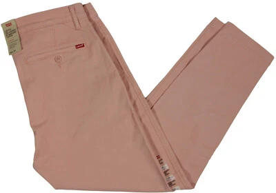 Chinos Levi's XX Chinos Estándar Cónicos Elásticos - NUEVO - Pantalones Levis Jeans Rosa - $70 Foto 1 de 4