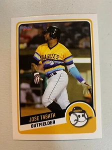 Jose Tabata Card 2021 Charleston Charlies Team Card - Picture 1 of 1