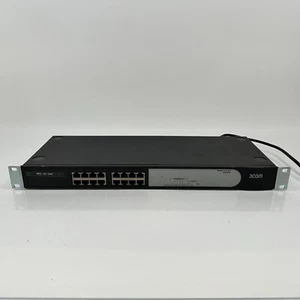 3COM Baseline Switch 2816 3CBLUG16A 16Port 10/100/1000 - Picture 1 of 9