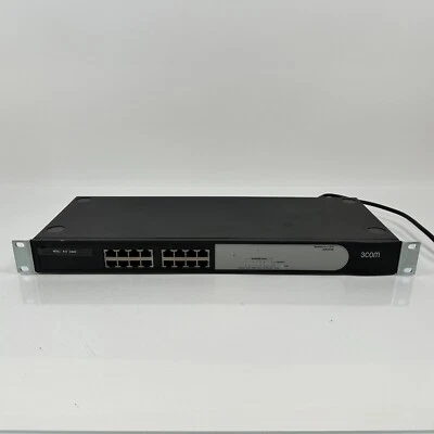 3COM Baseline Switch 2816 3CBLUG16A 16Port 10/100/1000 - Image 1 of 4