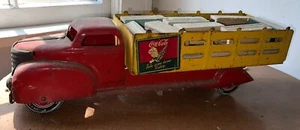 Louis Marx & Co. Coca Cola Sprite Boy Pressed Steel Truck - Picture 1 of 5