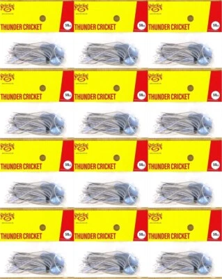 (12) Strike King 5/8 盎司雷霆板球叶片振动夹具蓝色闪光新品 — 第 1/4 张图片