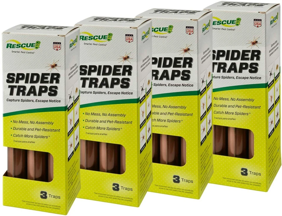 Rescue St3-sf4 Spider Trap Disposable 3 Count