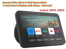 Amazon Echo Show 8 (8 Inch 3rd Gen 2024) Smart Display w Alexa Charcoal