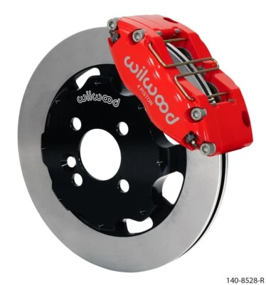 Wilwood Front Red Dynapro Radial Big Brake Kit (Hat) For 02-15 Mini Cooper - Image 1 of 4