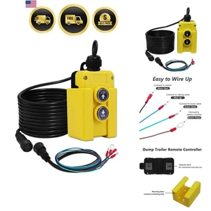 Dump Trailer Remote Control Switch 12V Double Acting Hydraulic Up Down - Bild 1 von 9