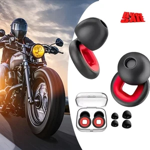 Tappi Orecchie Moto Moto Tappi Orecchie Vento Sonno 24 DB Declino Vento Rumore US - Foto 1 di 10