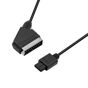 RGB Scart AV Cable for SNES Gamecube(Ngc) N64 NTSC - Picture 1 of 12