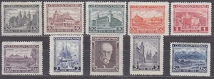CHECOSLOVAQUIA - SET SELLOS AÑO COMPLETO 1928 - AÑO Mi.: 267-276 - *MH* - Imagen 1 de 1