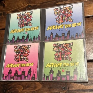 STREET JAMS HIP-HOP FROM THE TOP PART 1,2,3,4 ELECTRO/OLD SCHOOL RAP  4X CD LOT! - Picture 1 of 9