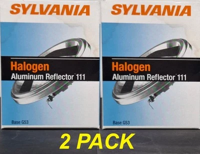2 x 6V 35W AR111 Light Globes Bulbs Lamps Halogen G53 Base Narrow Beam 4D - Image 1 of 4