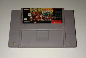 DONKEY KONG COUNTRY 2: DIDDY'S QUEST Super Nintendo SNES 1995 TESTED WORKING - Picture 1 of 3
