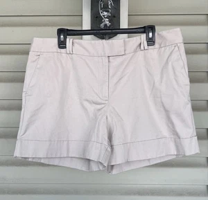 Ann Taylor khaki Bermuda Shorts charakteristische Passform Größe 16 Taille 38 x 5 vorne flach - Bild 1 von 11