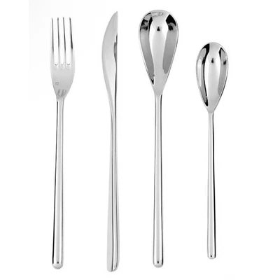 NEW - 4 Piece Place Setting Fortessa Dragonfly 18/10 Stainless Flatware Elegant