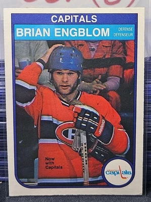 82-83 O-Pee-Chee Brian Engblom 🚨🚨🚨 Washington Capitals  - Image 1 of 2