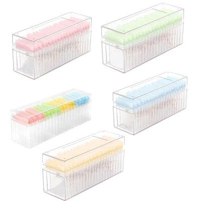 Portable Jewelry Holder Clear Box 20 PVC Bags Dustproof Jewelry Container - Image 1 of 4