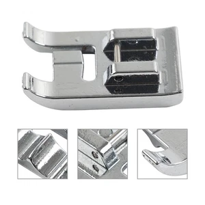 Pie prensatelas de hierro galvanizado para máquina de coser de arco redondo invisible - Imagen 1 de 10