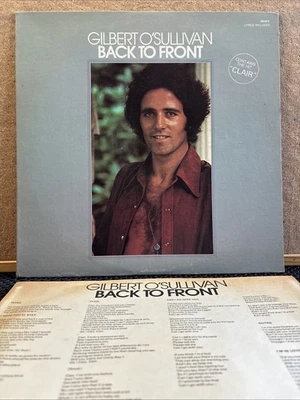 Gilbert O'Sullivan - Back To Front 1972 Vinyl LP MAM-5 / Inner / Cleaned / EX - Image 1 of 4