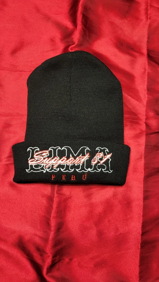 Gorro de algodón negro Hells Angels Support 81 Lima Perú Foto 1 de 1