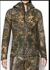 Under Armour Stealth RealTree Waterproof Hooded Jacket Storm Tech Sherpa Lined M