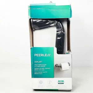 New Peerless Ashlar ASHL50-OB Oil Rubbed Bronze Toilet Paper Holder - NIB - Imagen 1 de 1