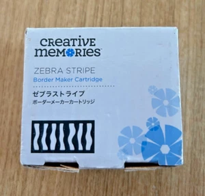 Creative Memories Border Maker Cartridge - New - ZEBRA STRIPE - Picture 1 of 1