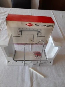Krups 60er Jahre Fixbord 338 Wandhalterung für 3 Mix Mixer und Zubehör - Neu - Bild 1 von 7